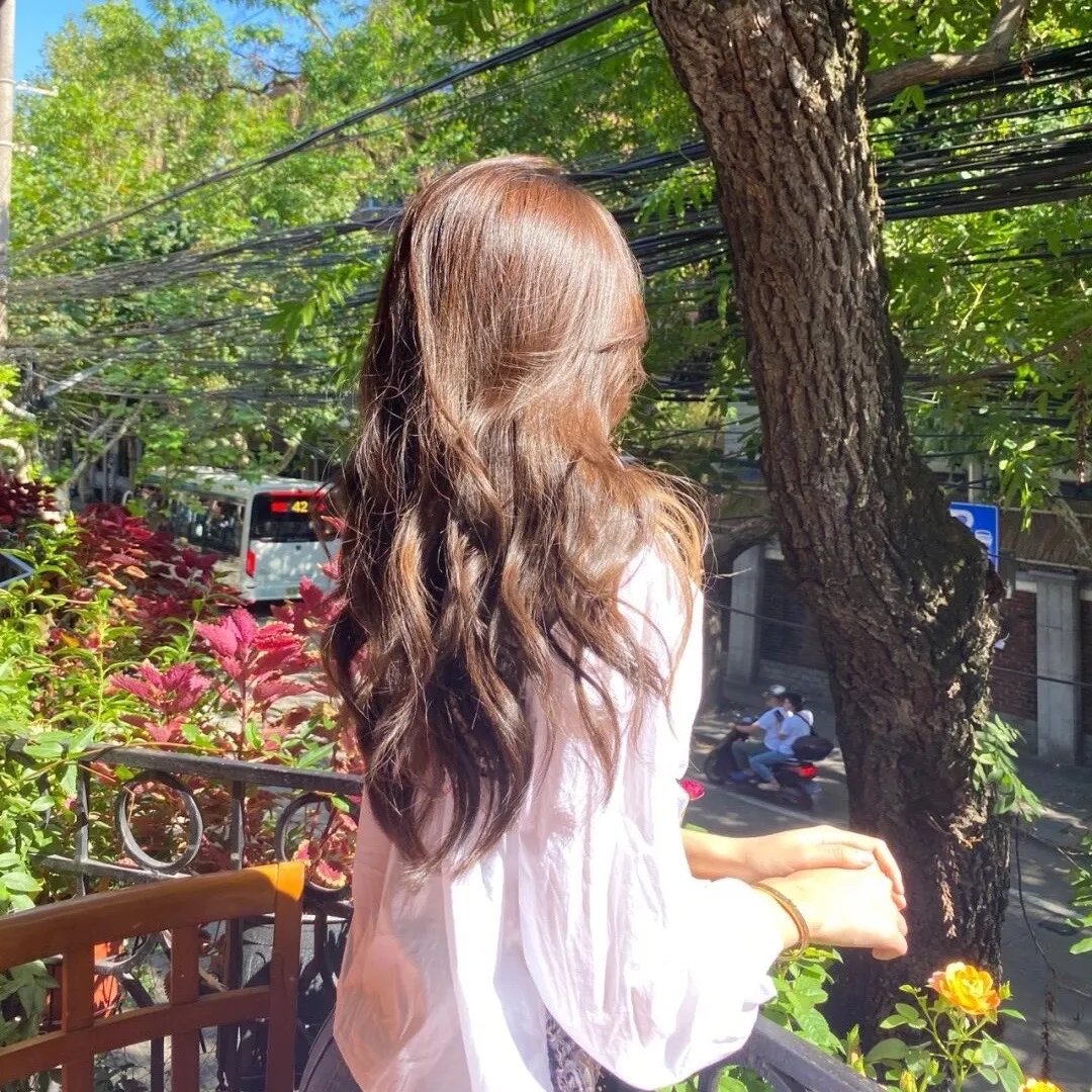雾中湖